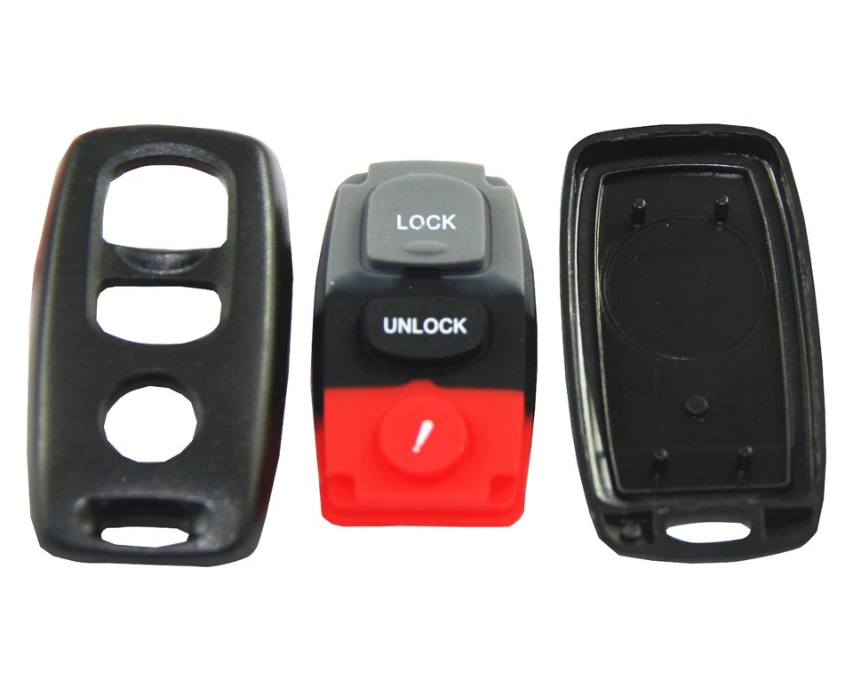 2 Piezas Control Remoto Inteligente 3 Botones Nuevo Llavero Estuche Carcasa para Mazda Protege 5 3 6 MPV Foto 3 de 3