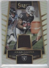 2016 Panini Select Select Swatches Prizm 5/199 Amari Cooper #27 0s3