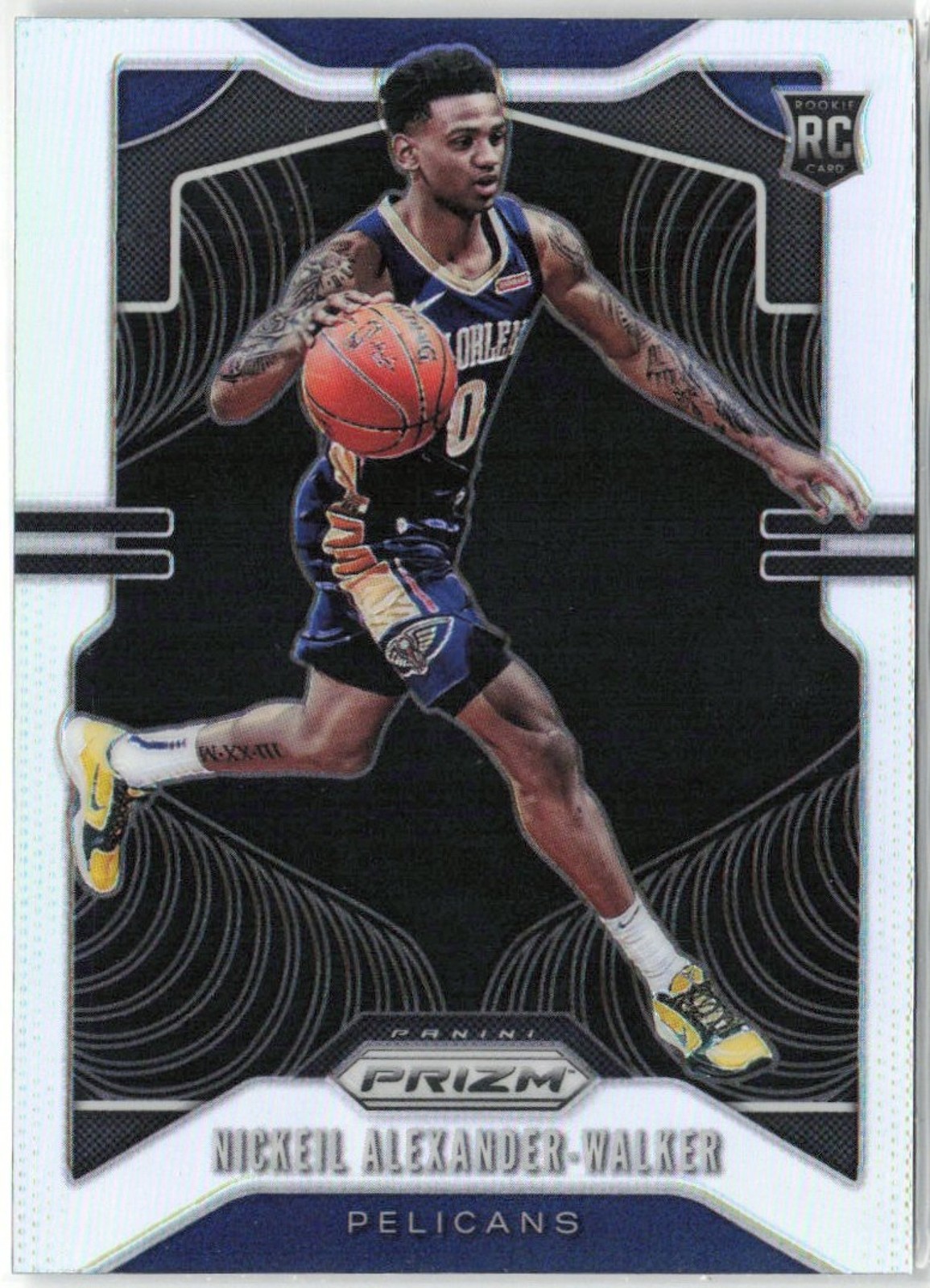 2019 Panini Prizm Nickeil Alexander-Walker Prizms Silver #263 RC Pelicans
