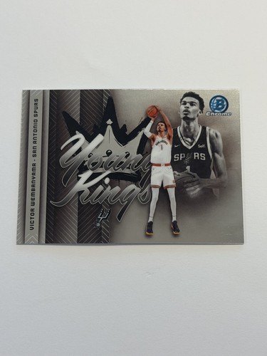 Victor Wembanyama [Refractor] #YK-8 2025 Bowman Young Kings card