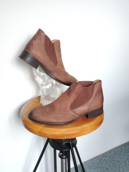 Women Gabor Boots Brown Suede 38