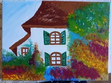 quadro moderno dipinto a mano