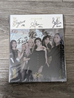 EVERGLOW HUSH 2nd album ADIOS Signed