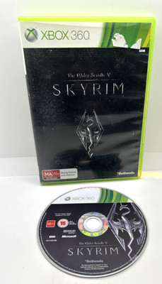 The Elder Scrolls V Skyrim Xbox 360- No Manual - Tested Ships Fast!