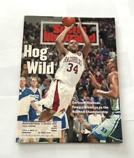 1994 Sports Illustrated ARKANSAS RAZORBACKS win NCAA Title CORLISS WILLIAMSON !