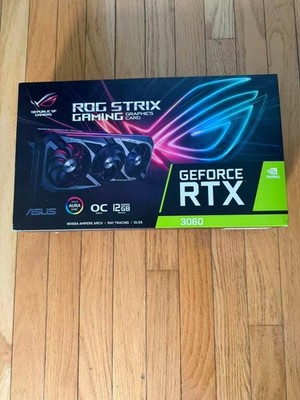 ASUS ROG Strix GeForce RTX 3060 12GB Graphics Card. BRAND, NEW FAST SHIPPING
