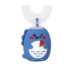 U Shaped Toothbrush, with 3 Cleaning Modes, with 4 Brush Heads, 360  Automati...