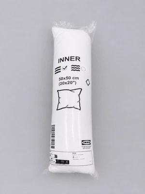 Coussin IKEA INTERIEUR, blanc / ferme, 50x50 cm, 20x20" 505.507.02 - Photo 1/4