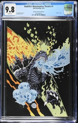 Godzilla's Monsterpiece Theatre #1  CGC 9.8 * 2024 IDW *  Mahfood  1:25 Variant