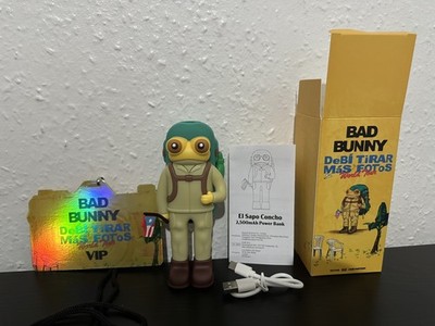 Bad Bunny DtMF World Tour VIP Exclusive Sapo Concho Powerbank & PASS, VERY RARE