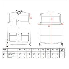 Men's Quilted Padded Gilet Multi Pocket Lined Bodywarmer Utility Work Waistcoat
