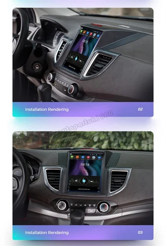 For CRV 2012-2016 Android 10.1 9.7'' 1+16G Car Radio Multimedia Player GPS - Picture 9 of 12