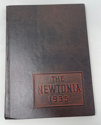 1935 Newton High School Jahrbuch - Newton, Iowa - Newtonia - Bild 1 von 9