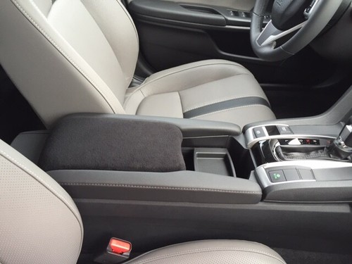 Console Cover Center Armrest Fleece Cover Fits a Honda Civic 2016-2021 (HCV16) - Picture 3 of 17