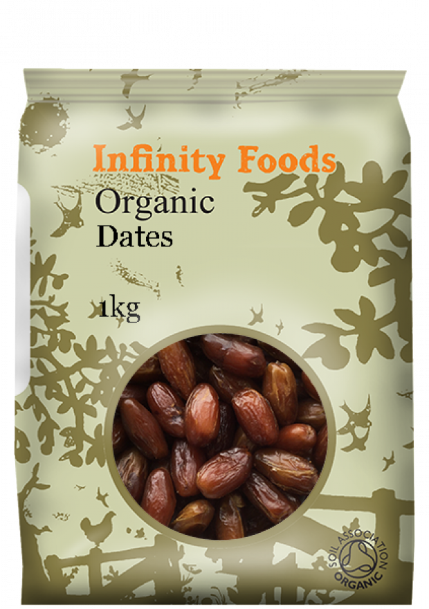 Infinity Foods Organic Pitted Dates 1KG