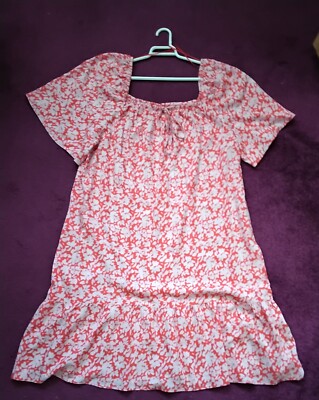 LADIES PAPAYA SMOCK STYLE DRESS, SIZE 14-16, NEW