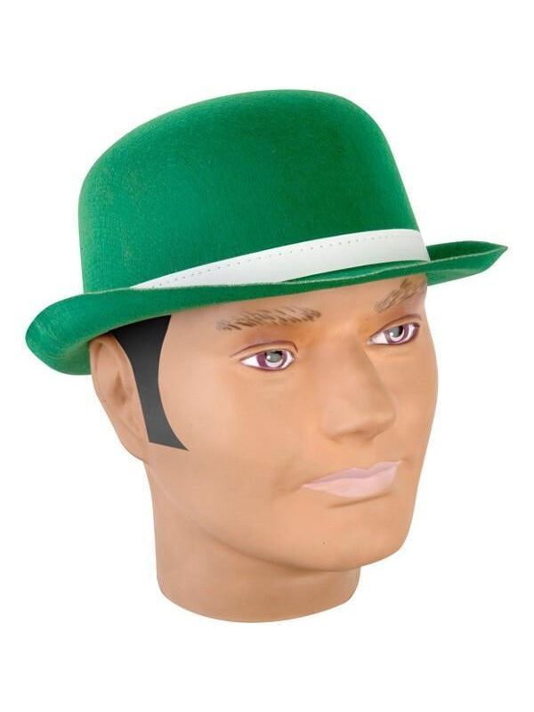 green derby hat