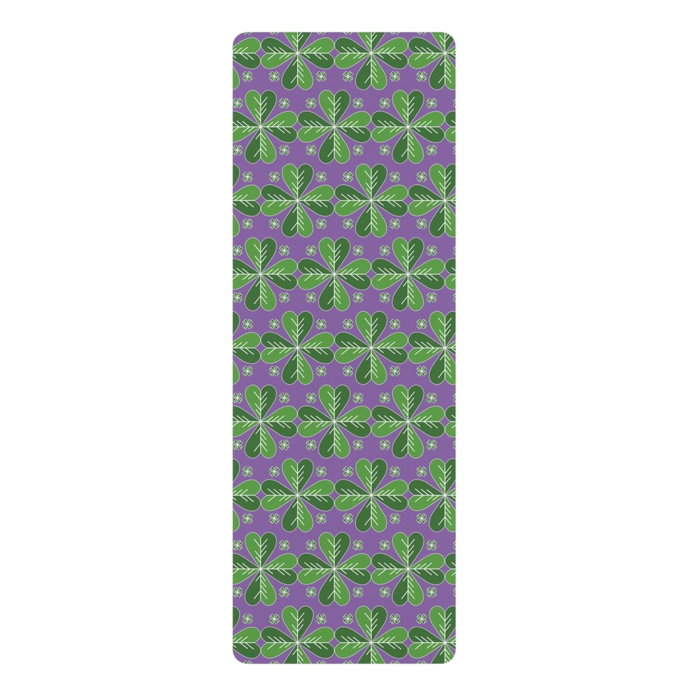 Non-Slip Yoga Mat with Inspirational Design for Better Focus  