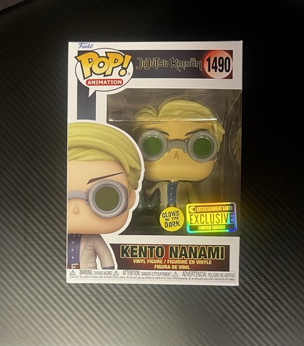Kento Nanami (GITD) Funko Pop Animation 1490 JJK Entertainment Earth Exclusive