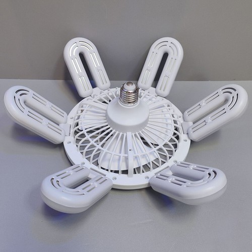 E27 Mini Fan Lights 3 Speed Adjustable 60W LED Mini Ceiling Fan Eye Protection - Picture 11 of 24