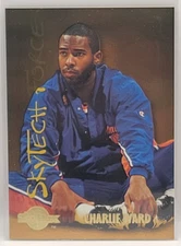 94-95 Skybox Premium Skytech Force Charlie Ward Rookie Insert (New York Knicks)