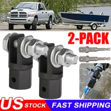 1/2 Inch Car Scissor Jack Adapter Chrome Vanadium Steel Drive Impact Wrench Tool