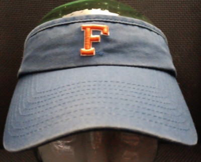 Vtg Adj Strapback Top Of The World University Of Florida Gators Visor Cap Hat