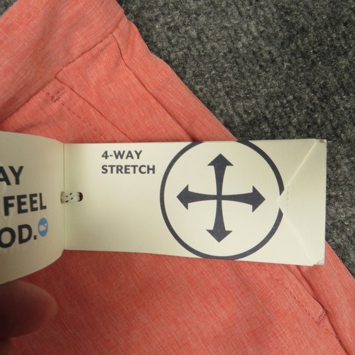 Vineyard Vines Shorts Girls 16 Pink Chino Pockets Water Repellent Adjust Waist - Picture 5 of 13