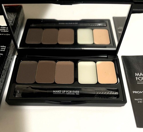 Makeup Forever Pro Sculpting Brow Palette Harmony 2 (brown to black) - Picture 2 of 4