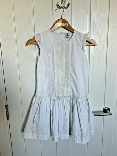 WHITE Petit Bateau ABITO Bambina 10 ANNI MATRIMONIO COMUNIONE CERIMONIA  ESTATE | eBay