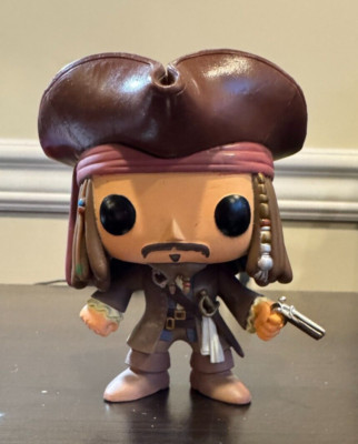 Captain Jack Sparrow Funko Pop! VAULTED Disney Pirates of Caribbean 2012, NO BOX