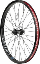 Odyssey Hazard Lite Front Wheel - 24 38 X 100mm Rim Brake Black Clincher