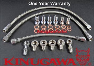 Kinugawa Oil & Water Line for Nissan SR20DET 200SX S14 S15 W/ Stock T25 T28 JB