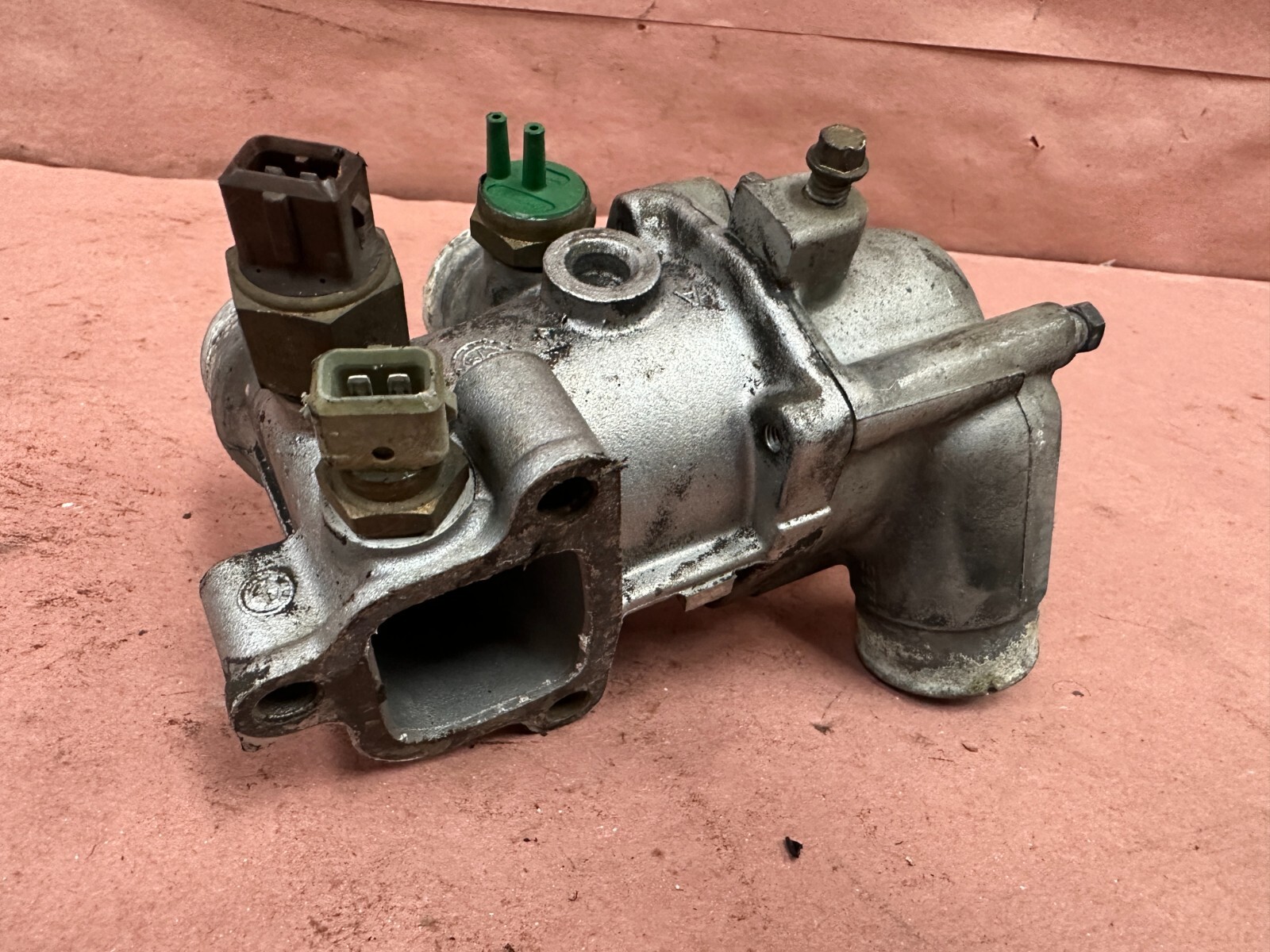 BMW E28 535I M30 Engine Coolant Thermostat Housing 178K Miles OEM eBay