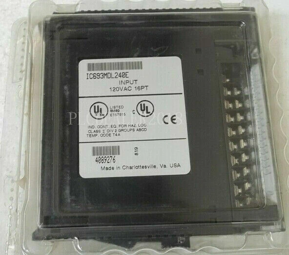 GE Fanuc IC693MDL240 Volt AC Input Module New In Box Expedited Shipping - Image 2 of 2