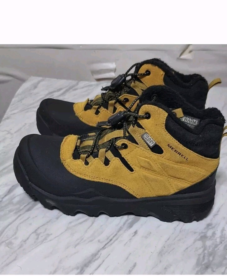 Merrell Thermoshiver Botas Impermeables Niños Talla 6m Niños Mk260346 Amarillo