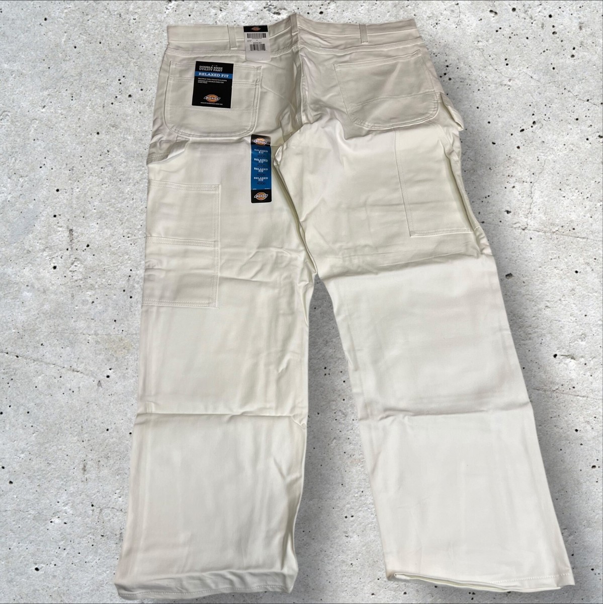 Dickies Sherwin Williams Mens Relaxed Fit Utility White