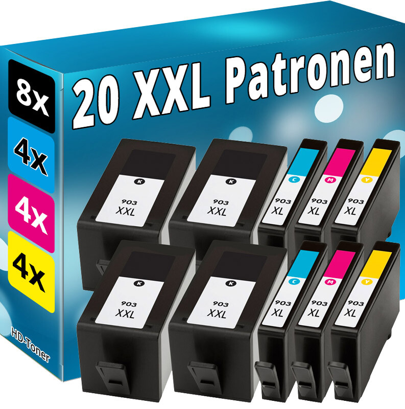 Hp Officejet 6950 Problem Mit Patronen XXL TINTE PATRONEN 903-XL für HP OfficeJet 6950 6960 6962 6968 6970