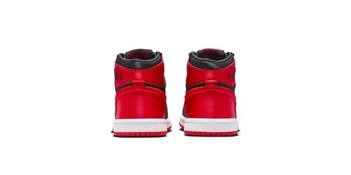 Toddler's Jordan 1 Retro High OG "Satin Bred" Blk/U Red-Wht (FD5305 061) - Picture 5 of 7