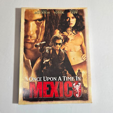 Once Upon a Time in Mexico DVD 2004 WS Antonio Banderas Salma Hayek Johnny Depp