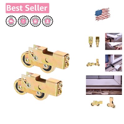 Superior Quality 2-Pack Sliding Door Rollers - 1-1/4 Inch Diameter Wheels