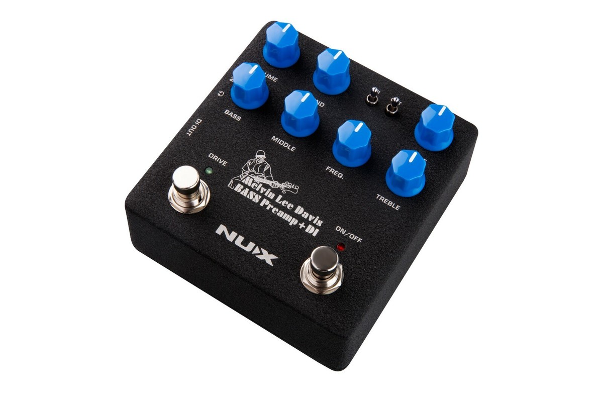ベース NUX MLD Bass Preamp + DI NBP-5 MLD Bass Preamp + DI - NUX Audio