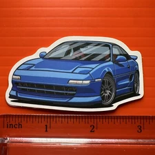 Toyota MR2 Sticker Decal Racing Car Skateboard Laptop JDM