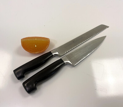 J.A. Henckels Zwilling TWIN Four Star 6'' Chef's 31071 & 8'' Bread 31076 *2-Peices