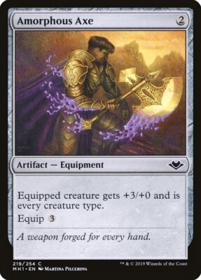MTG Amorphous Axe NM Modern Horizons MH1 English Magic Gathering card