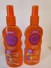 2 X CABANA SONNENSCHUTZ ANTI-AGING LOTION SPRAY LSF30 200ML.SCHN&Auml;PPCHEN.2 X 200ML