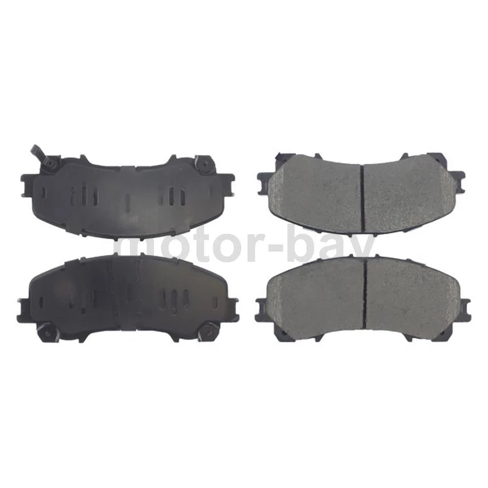Front and Rear Ceramic Brake Pads For INFINITI Q50 2019 2018 2017 2016 2015 2014 - Image 4 of 4