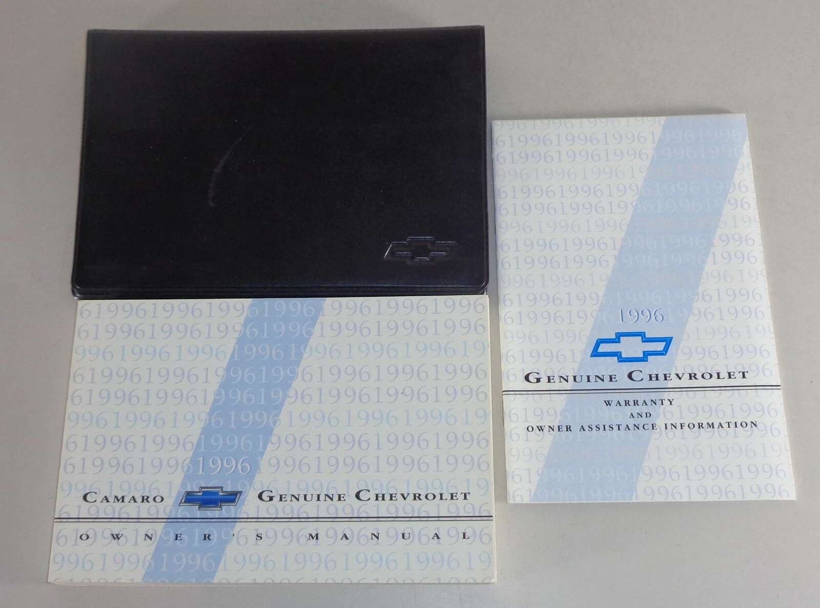 Operating Instructions + Owner's Manual Chevrolet Camaro from 1996