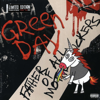 GREEN DAY ''FATHER OF ALL'' (COLOR VINYL) BRAND NEW! STILL SEALED LP! (MINT)