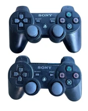 Sony PS3 Playstation 3 Controllers Lot Of 2 Untested For Parts